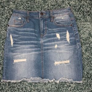 Denim skirt